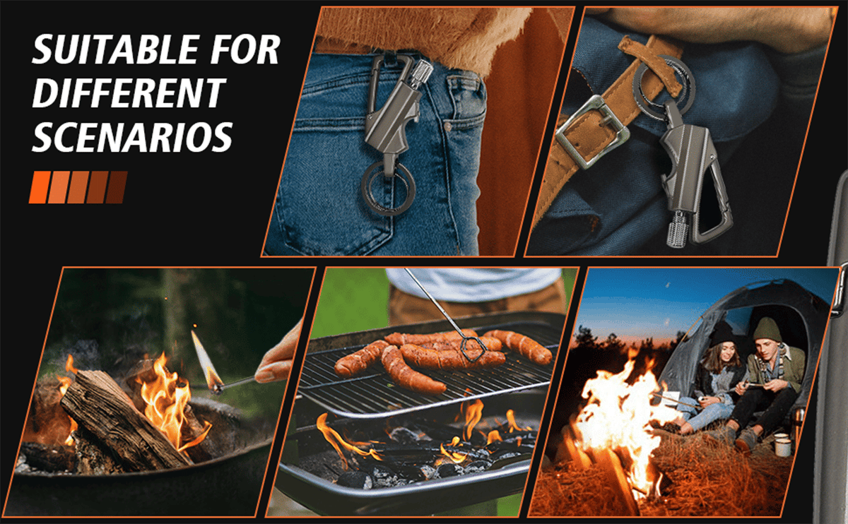 🏆Flash Sale⚡ 50K+ SOLD! Almost Gone-💥Permanent Match Infinity Lighter with Multitool