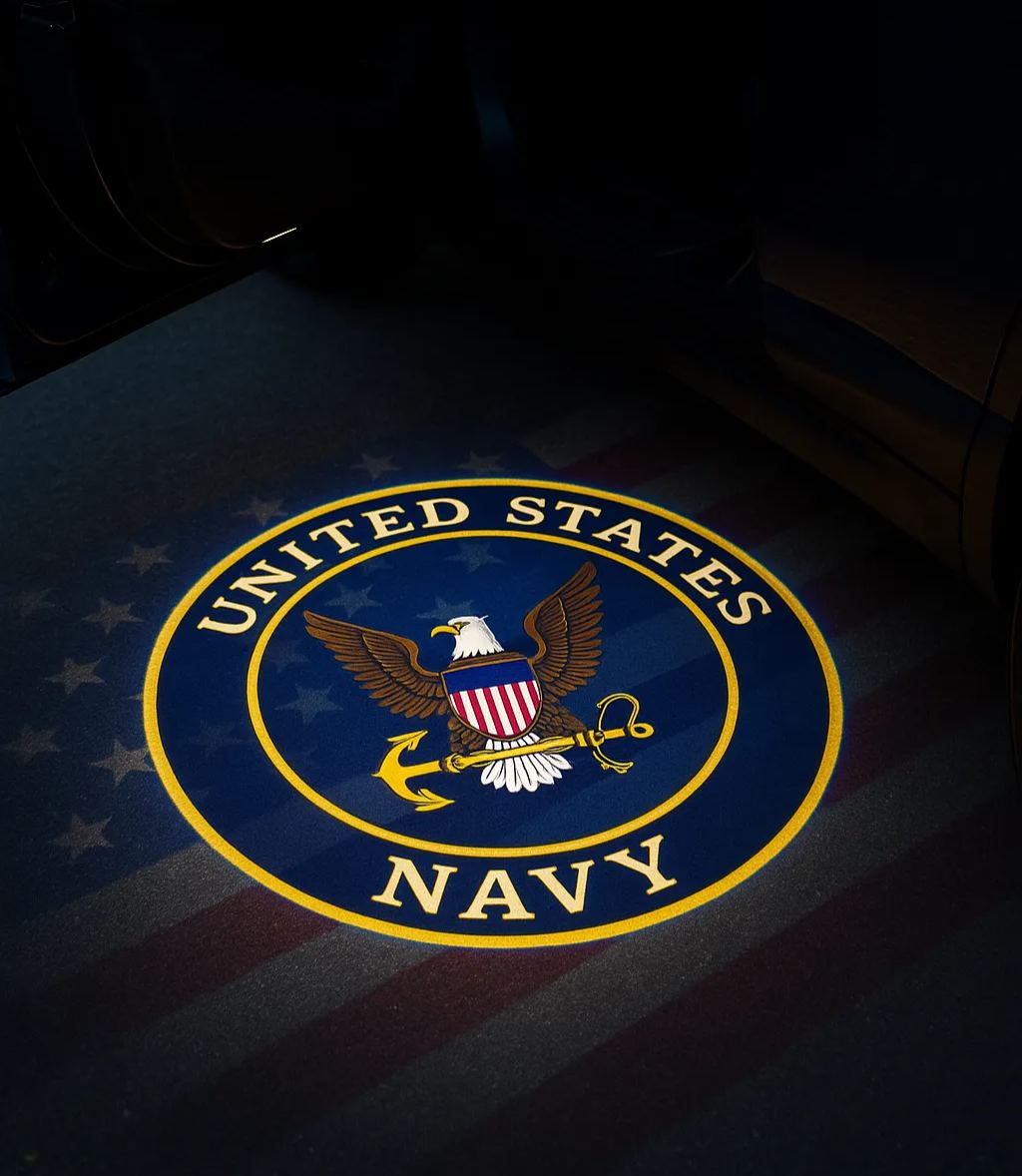 🔥Limited Edition🎁Military Car Welcome Lights