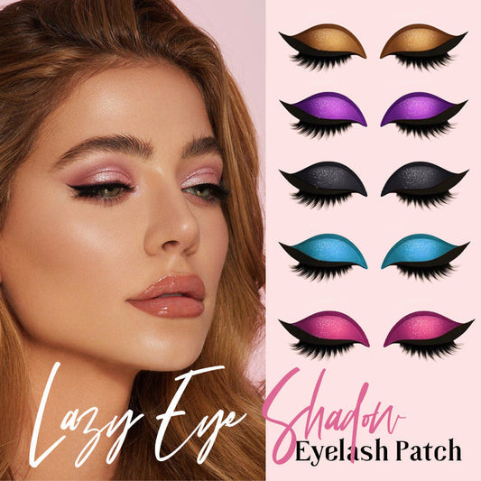 🎁TikTok Last Day Sale - 55% OFF✨Lazy Eye Shadow Eyelash Patch