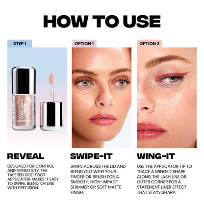 🔥Smudge-Resistant Liquid Eyeshadow with All-Day Hold