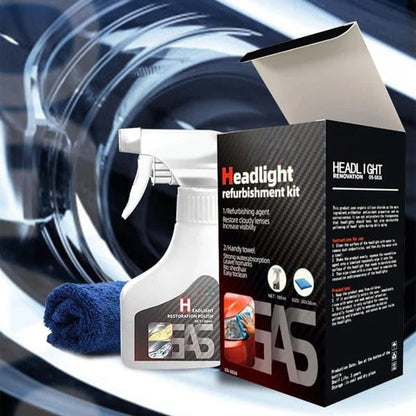 🔥LAST DAY PROMOTION - 55%OFF🔥Automotive Headlamp Refurbisher & Crystallization Coating Agent Kit