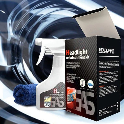 🔥LAST DAY PROMOTION - 55%OFF🔥Automotive Headlamp Refurbisher & Crystallization Coating Agent Kit