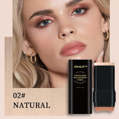 Final 3 Hours: 70%OFF🔥 Foundation Concealer Stick Dual-ended brush head for flawless skin