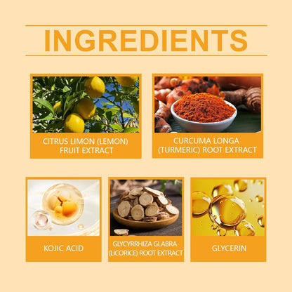 🎁TikTok Last Day Sale - 70% OFF🔥Lemon Turmeric Kojic Soap🌞✨