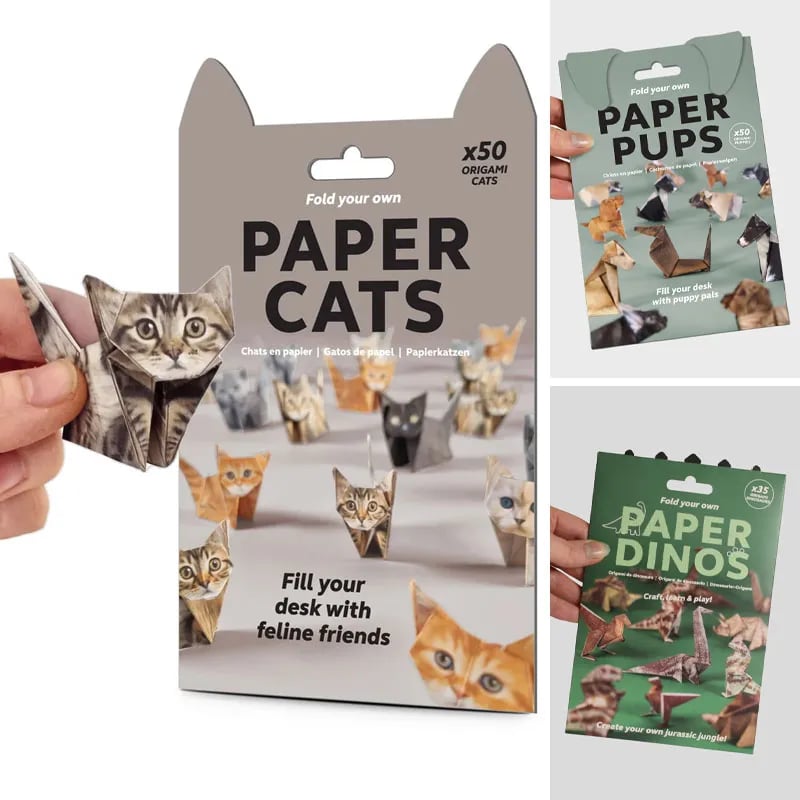 🏆Flash Sale⚡50K+ SOLD! Almost Gone-🎅-DIY Paper Cats