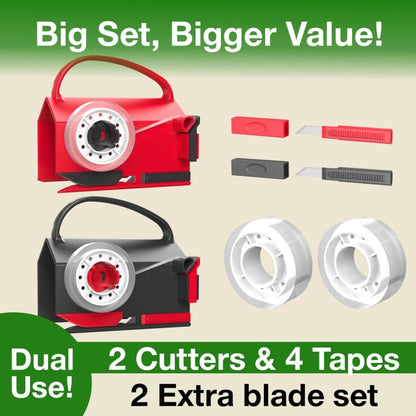 🎅Christmas Pre Sale - 59% OFF🎁Wrapping Paper Cutter & Tape Dispenser