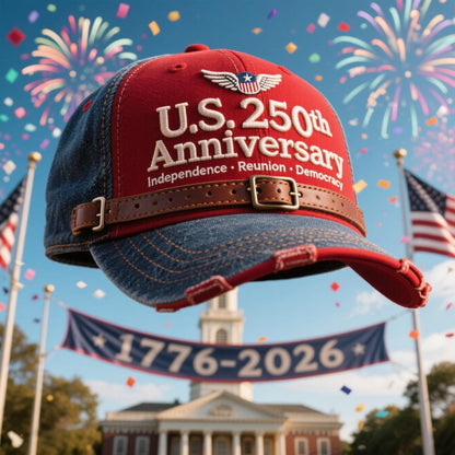 🔥LAST DAY 49% OFF - U.S. 250th  Anniversary Retro Washed Cap