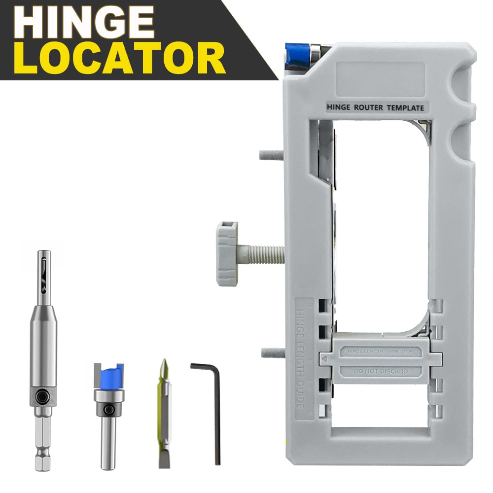 🏆Special offer 55% discount🔥Door Hinge Router Template