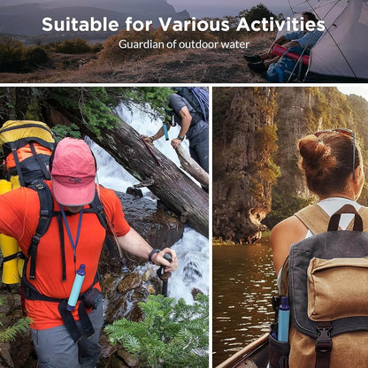 🏆Flash Sale⚡💥Personal Straw Water Filter for Camping, Hiking, Survival, Emergency, Travel,Best gifts