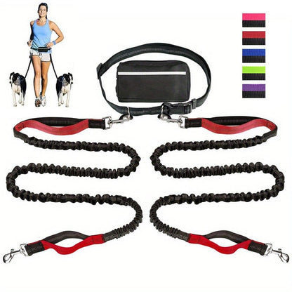 🎁TikTok Last Day Sale - 70% OFF🔥Hands Free Dog Leash with Zipper Pouch