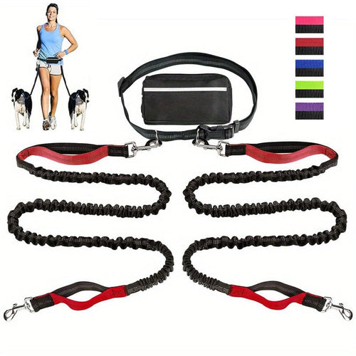 🎁TikTok Last Day Sale - 70% OFF🔥Hands Free Dog Leash with Zipper Pouch