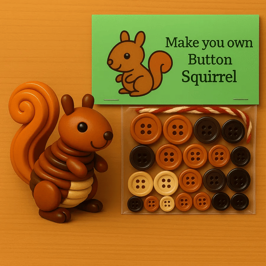 🔥LAST DAY 50% OFF -DIY Button Animal Ornaments - ✨Buy 3 Get 1 Free✨