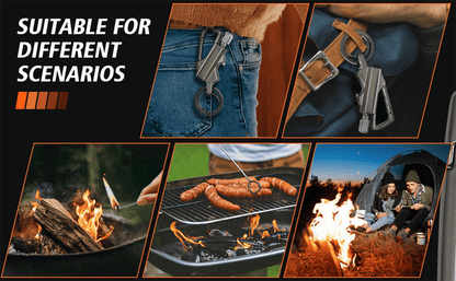 🏆Flash Sale⚡ 50K+ SOLD! Almost Gone-💥Permanent Match Infinity Lighter with Multitool