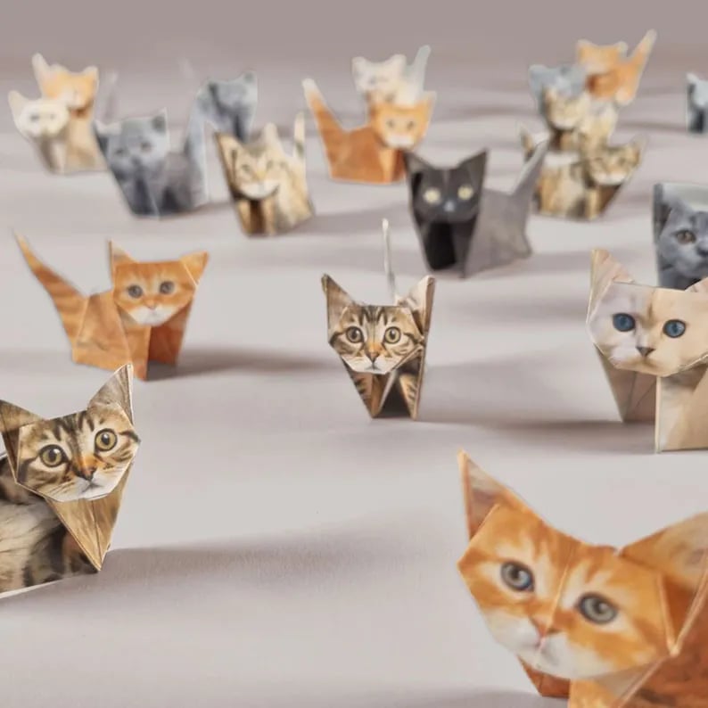 🏆Flash Sale⚡50K+ SOLD! Almost Gone-🎅-DIY Paper Cats