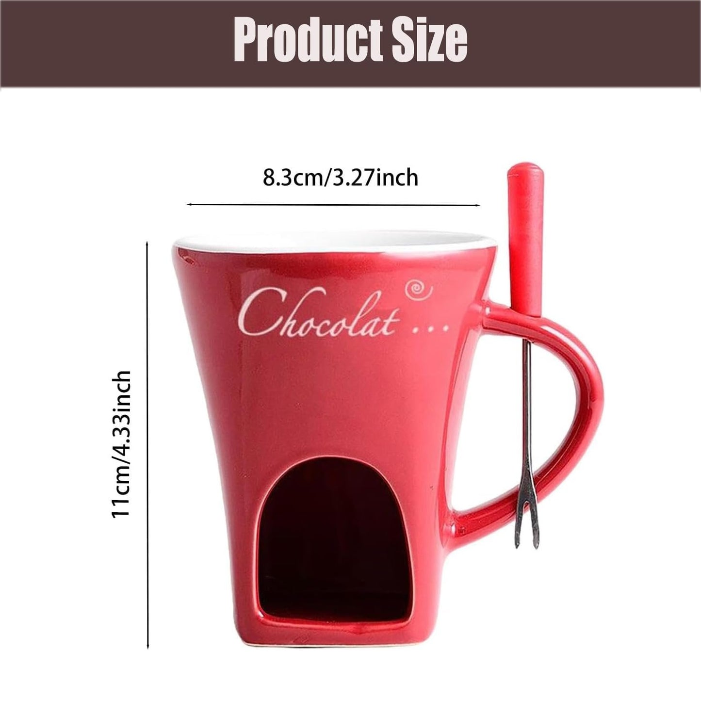 🔥HOT SALE 59%OFF🔥Chocolate Fondue Mug