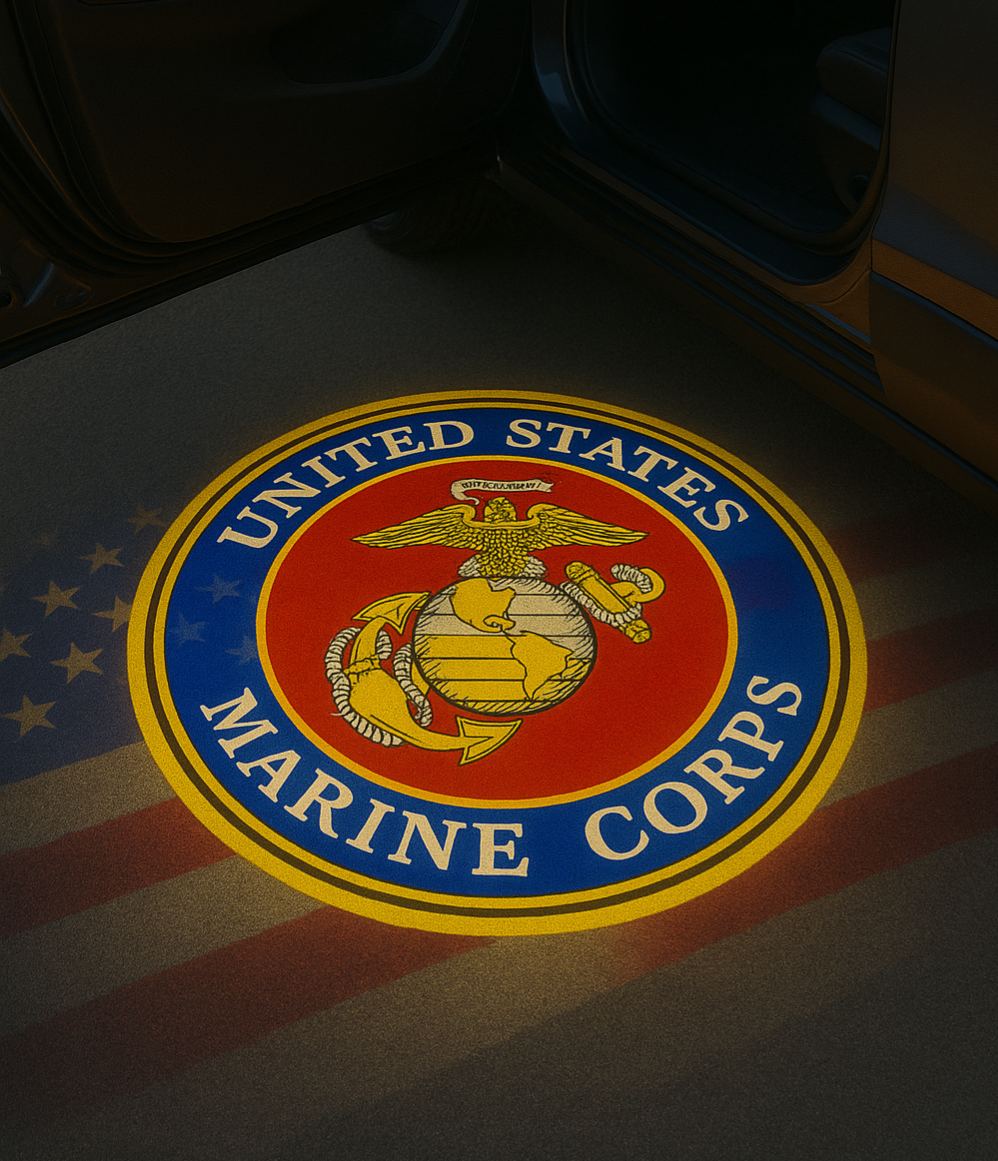 🔥Limited Edition🎁Military Car Welcome Lights