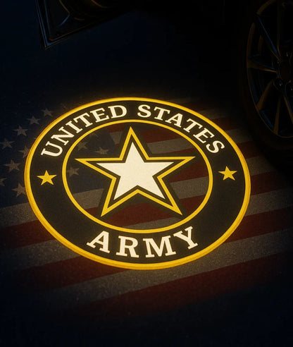 🔥Limited Edition🎁Military Car Welcome Lights