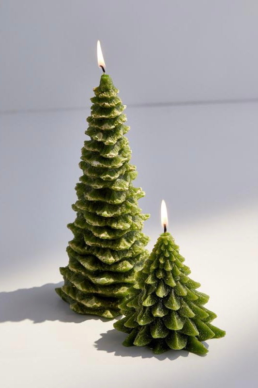 Christmas Tree Candle (Medium Size)