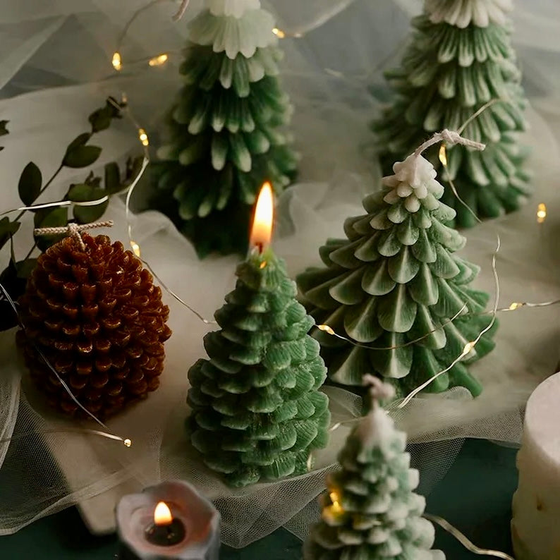 Christmas Tree Candle (Medium Size)