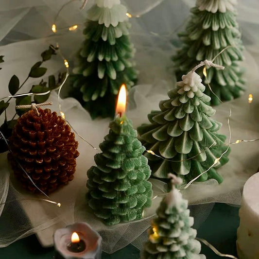 Christmas Tree Candle (Medium Size)