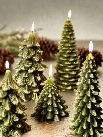 Christmas Tree Candle (Medium Size)